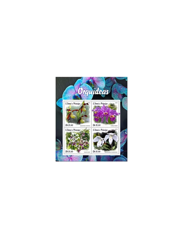 n° 6482/6485 - Timbre SAINT-THOMAS ET PRINCE Poste