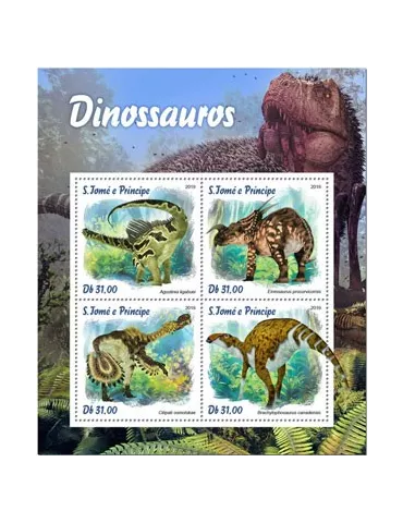 n° 6490/6493 - Timbre SAINT-THOMAS ET PRINCE Poste