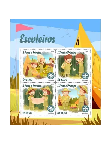 n° 6494/6497 - Timbre SAINT-THOMAS ET PRINCE Poste