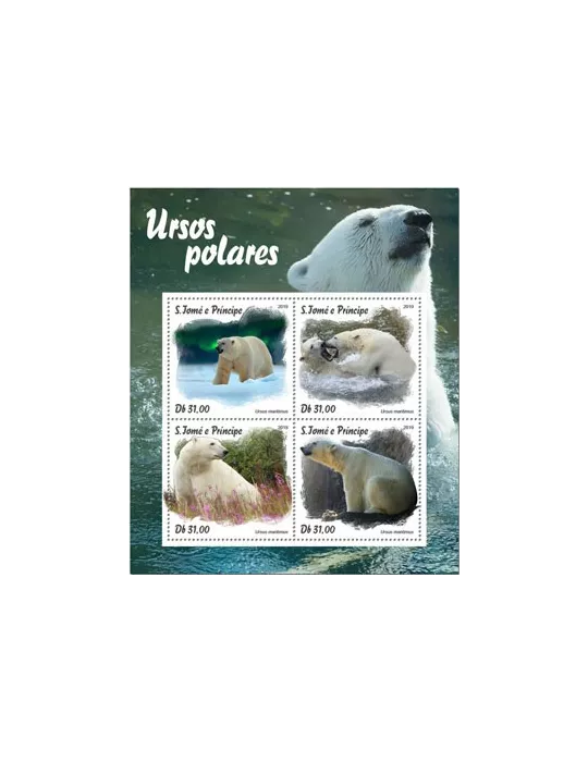 n° 6506/6509 - Timbre SAINT-THOMAS ET PRINCE Poste