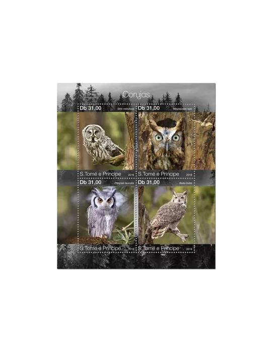 n° 6542/6545 - Timbre SAINT-THOMAS ET PRINCE Poste