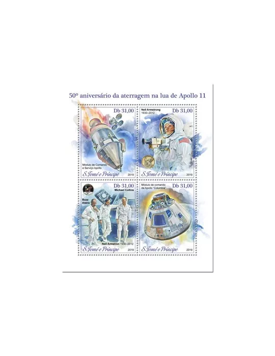 n° 6550/6553 - Timbre SAINT-THOMAS ET PRINCE Poste