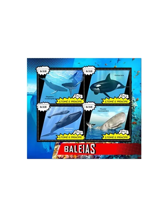 n° 6639/6642 - Timbre SAINT-THOMAS ET PRINCE Poste