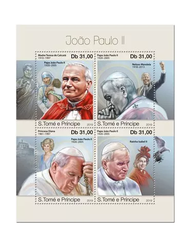 n° 6683/6686 - Timbre SAINT-THOMAS ET PRINCE Poste