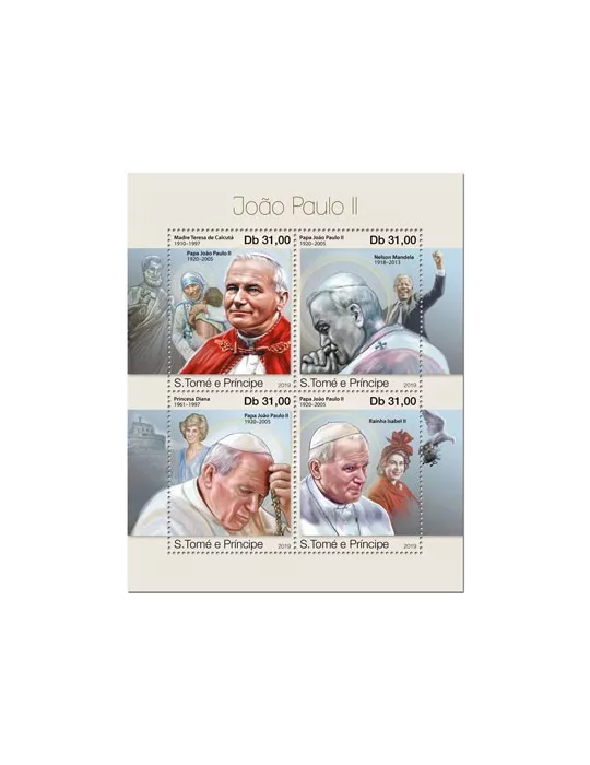 n° 6683/6686 - Timbre SAINT-THOMAS ET PRINCE Poste