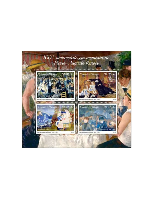 n° 6699/6702 - Timbre SAINT-THOMAS ET PRINCE Poste