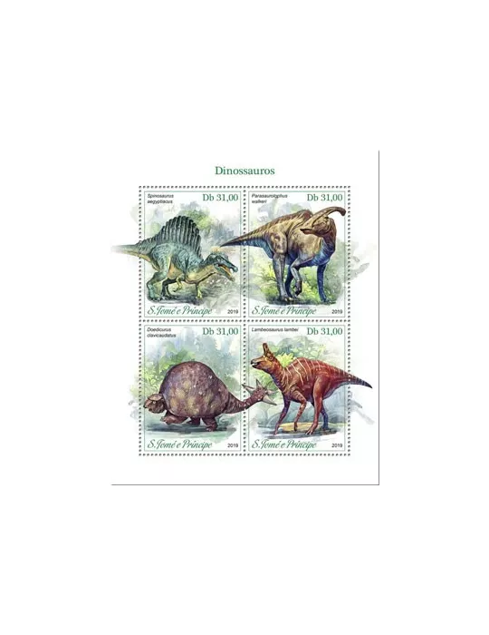 n° 6844/6847 - Timbre SAINT-THOMAS ET PRINCE Poste