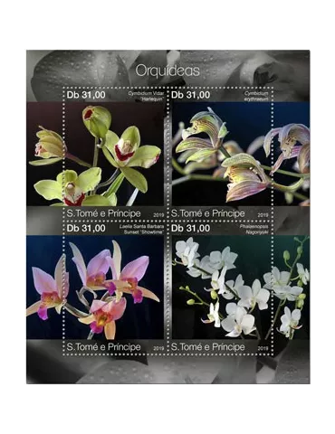 n° 6868/6871 - Timbre SAINT-THOMAS ET PRINCE Poste