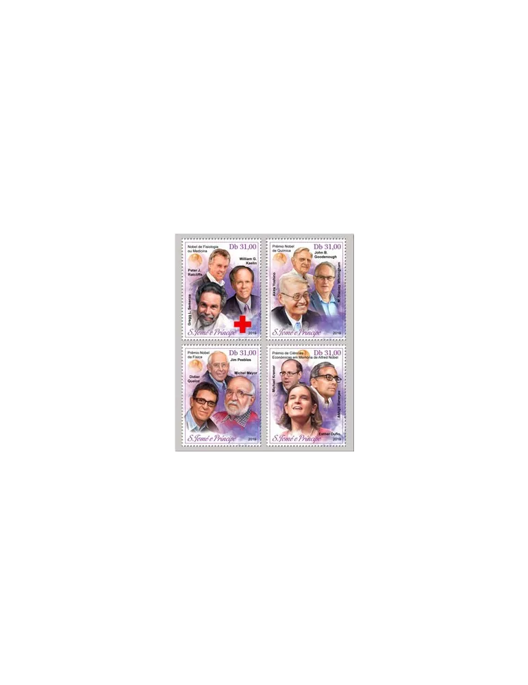 n° 6900/6903 - Timbre SAINT-THOMAS ET PRINCE Poste