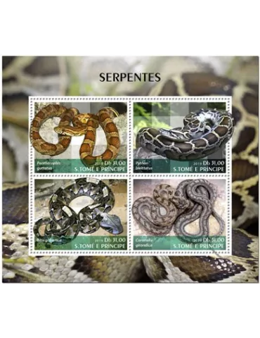 n° 6944/6947 - Timbre SAINT-THOMAS ET PRINCE Poste