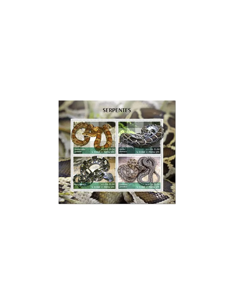 n° 6944/6947 - Timbre SAINT-THOMAS ET PRINCE Poste