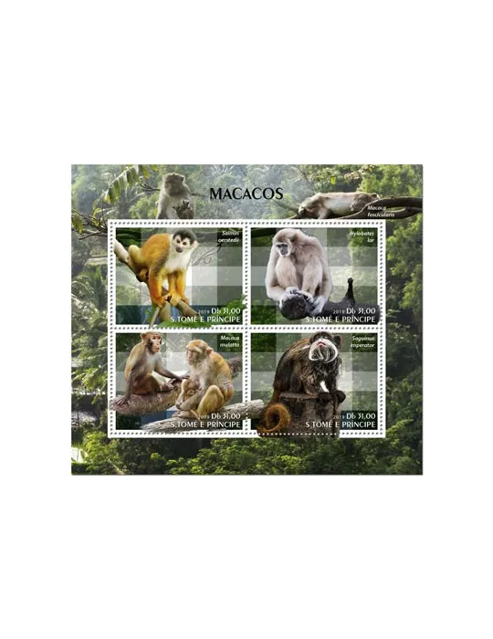 n° 6952/6955 - Timbre SAINT-THOMAS ET PRINCE Poste