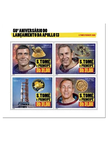 n° 7036/7039 - Timbre SAINT-THOMAS ET PRINCE Poste