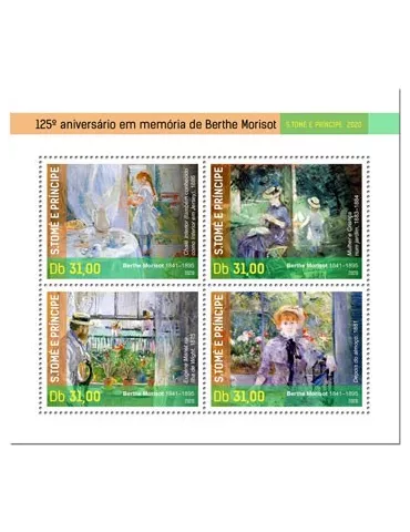 n° 7060/7063 - Timbre SAINT-THOMAS ET PRINCE Poste