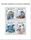 n° 7084/7087 - Timbre SAINT-THOMAS ET PRINCE Poste