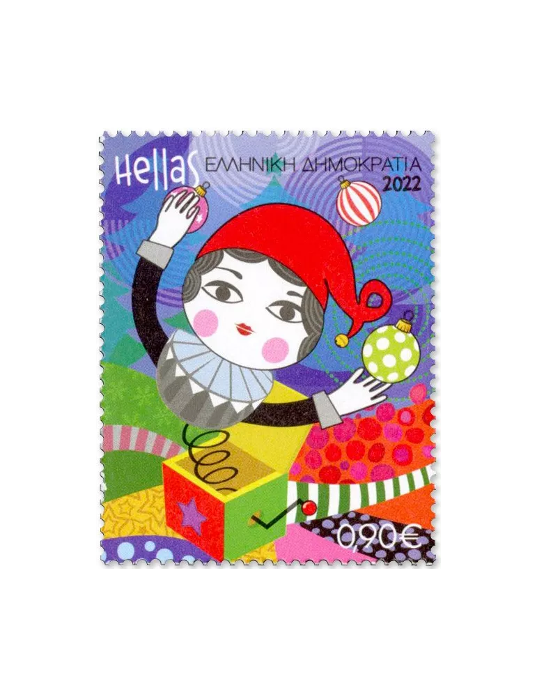 n° 3395/3398 - Timbre GRECE Poste