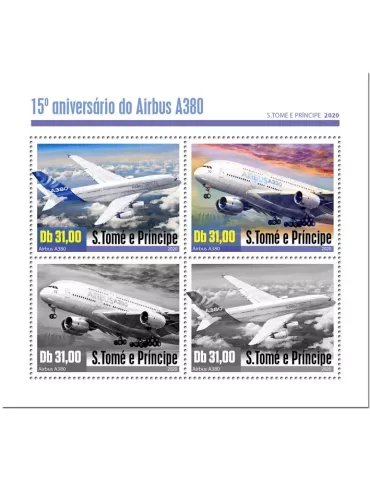 n° 7108/7111 - Timbre SAINT-THOMAS ET PRINCE Poste