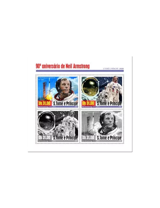 n° 7112/7115 - Timbre SAINT-THOMAS ET PRINCE Poste