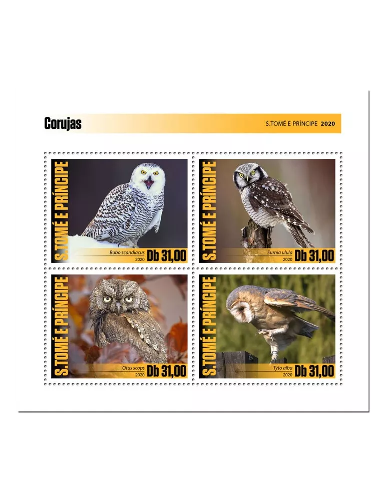 n° 7140/7143 - Timbre SAINT-THOMAS ET PRINCE Poste