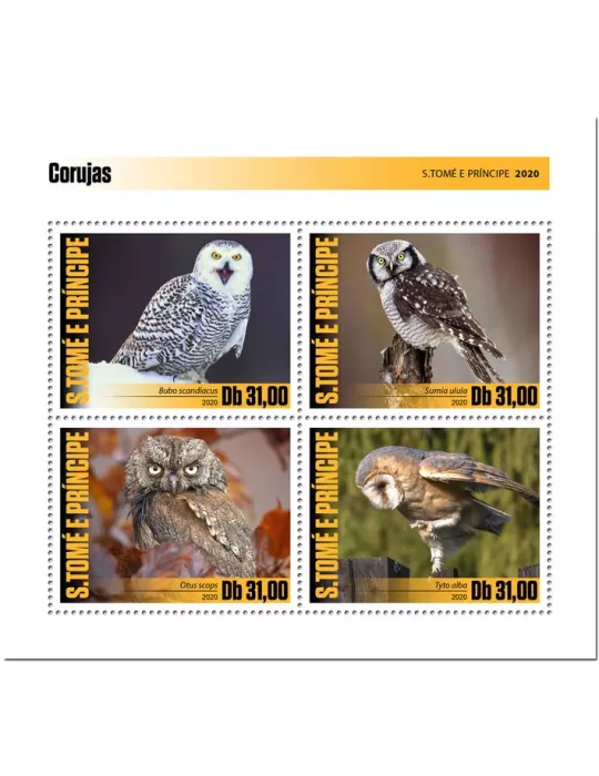 n° 7140/7143 - Timbre SAINT-THOMAS ET PRINCE Poste