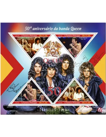 n° 7158/7161 - Timbre SAINT-THOMAS ET PRINCE Poste