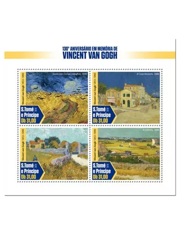 n° 7162/7165 - Timbre SAINT-THOMAS ET PRINCE Poste