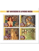 n° 7166/7169 - Timbre SAINT-THOMAS ET PRINCE Poste