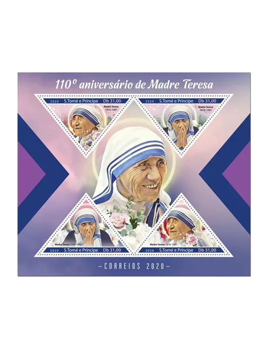 n° 7174/7177 - Timbre SAINT-THOMAS ET PRINCE Poste