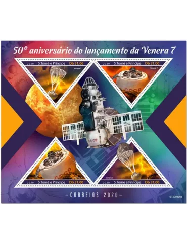 n° 7186/7189 - Timbre SAINT-THOMAS ET PRINCE Poste