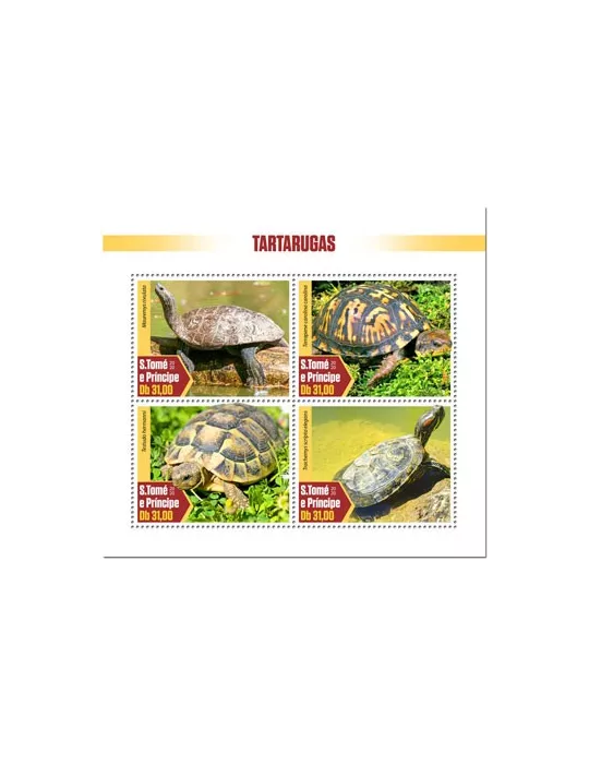 n° 7210/7213 - Timbre SAINT-THOMAS ET PRINCE Poste
