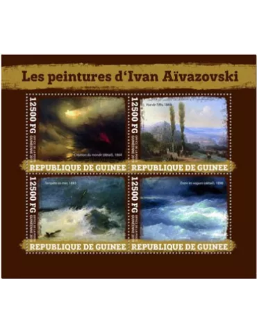 n° 10069/10072 - Timbre GUINEE Poste