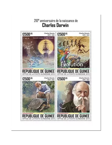 n° 10135/10138 - Timbre GUINEE Poste
