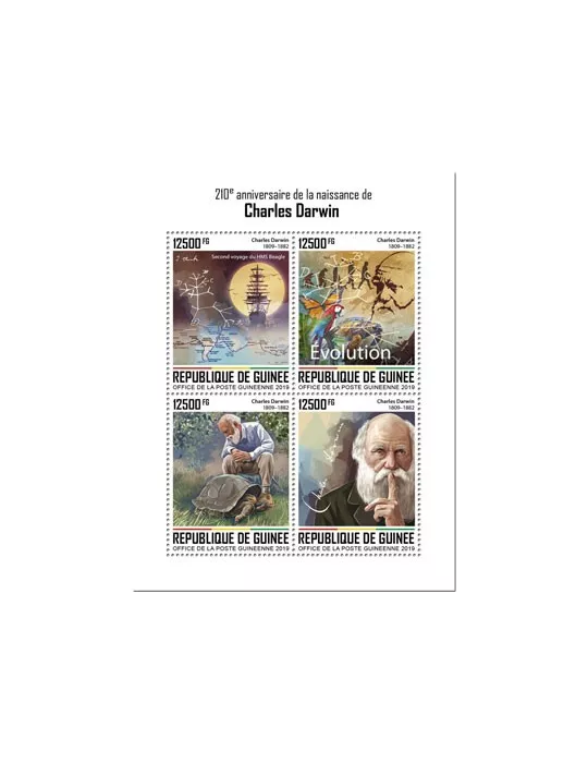 n° 10135/10138 - Timbre GUINEE Poste