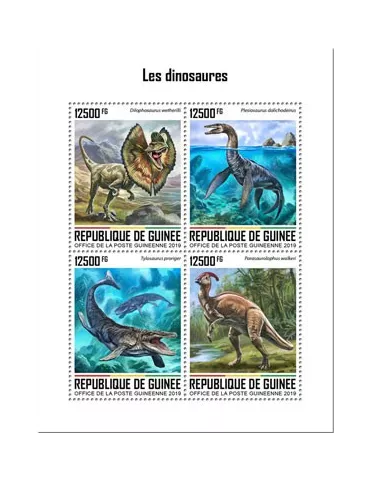 n° 10143/10146 - Timbre GUINEE Poste