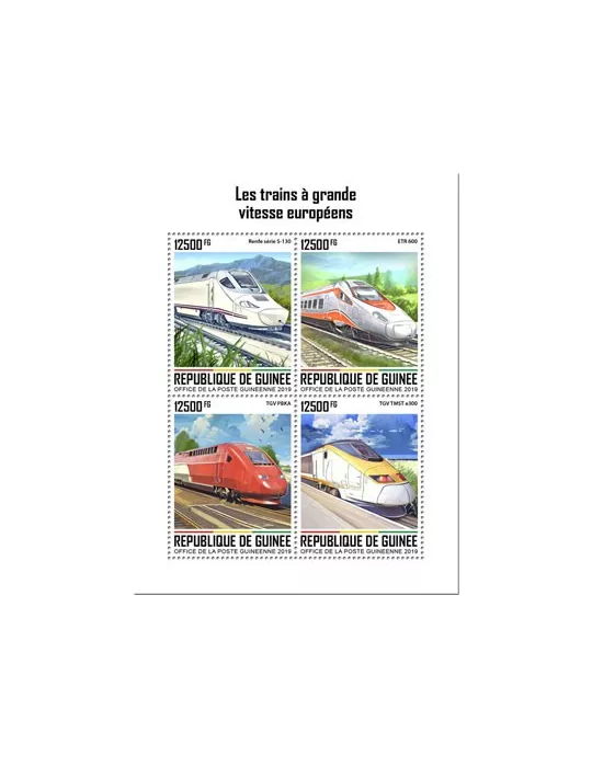 n° 10167/10170 - Timbre GUINEE Poste