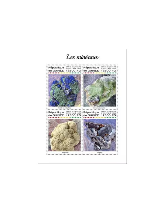 n° 10263/10266 - Timbre GUINEE Poste
