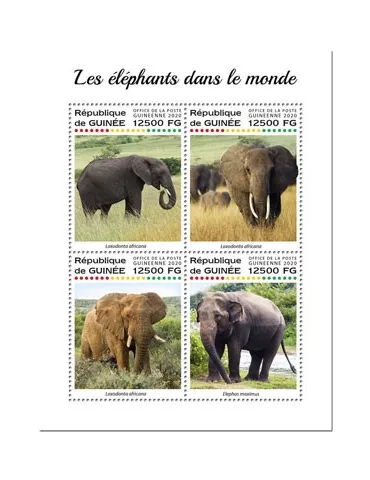 n° 10303/10306 - Timbre GUINEE Poste