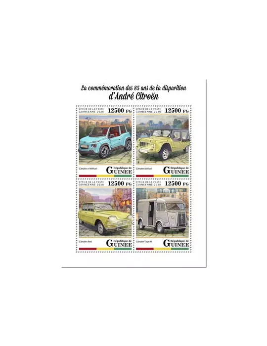 n° 10339/10342 - Timbre GUINEE Poste