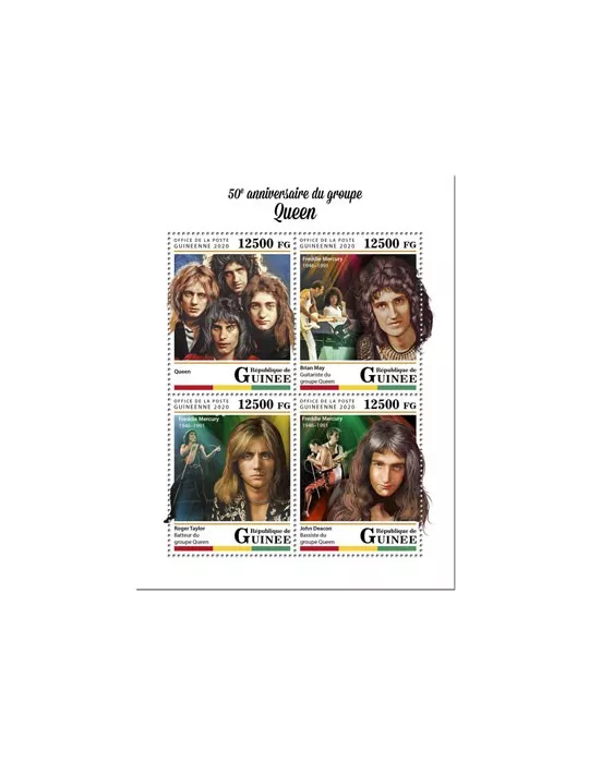 n° 10343/10346 - Timbre GUINEE Poste