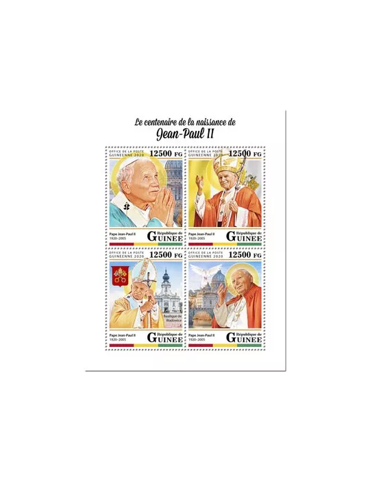 n° 10363/10366 - Timbre GUINEE Poste