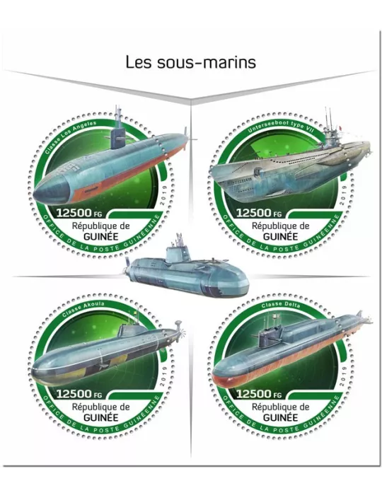 n° 9813/9816 - Timbre GUINEE Poste