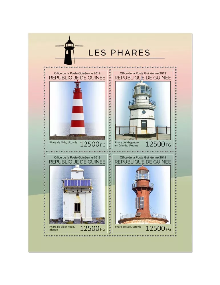 n° 9841/9844 - Timbre GUINEE Poste