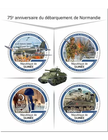 n° 9865/9868 - Timbre GUINEE Poste