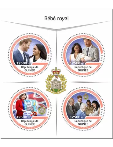 n° 9873/9876 - Timbre GUINEE Poste