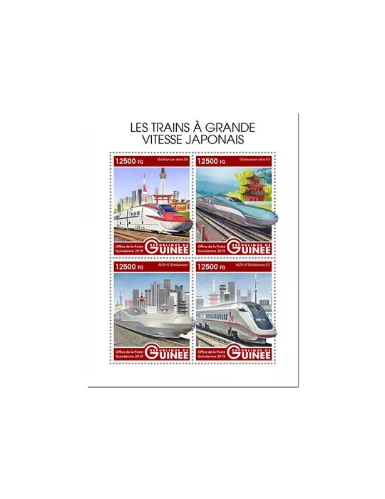 n° 9925/9928 - Timbre GUINEE Poste