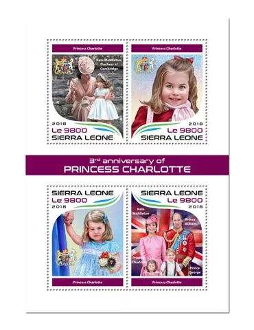 n° 7813/7816 - Timbre SIERRA LEONE Poste