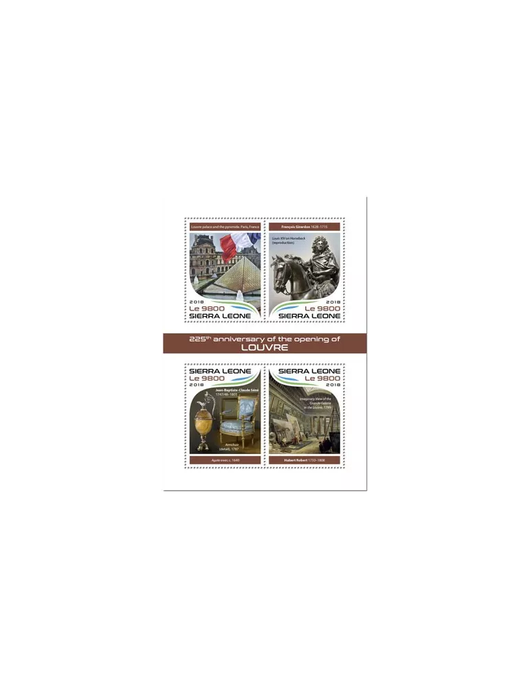 n° 7869/7872 - Timbre SIERRA LEONE Poste