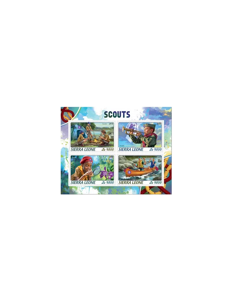 n° 7945/7948 - Timbre SIERRA LEONE Poste