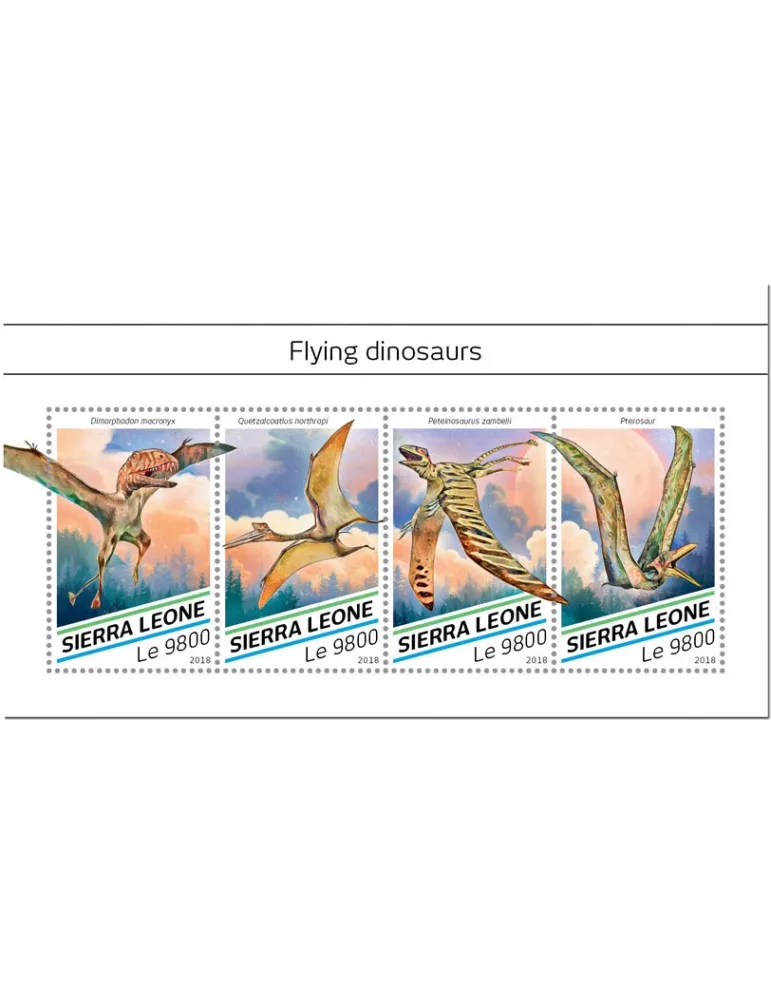 n° 8041/8044 - Timbre SIERRA LEONE Poste