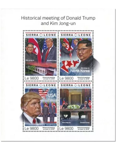 n° 8053/8056 - Timbre SIERRA LEONE Poste